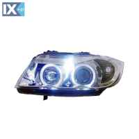 ΜΠΡΟΣΤΙΝΑ ΦΑΝΑΡΙΑ DIEDERICHS ANGEL EYES BMW ΣΕΙΡΑ 3 E90/91 04/05>08/08 ΧΡΩΜΙΟ - 2 ΤΕΜΑΧΙΑ