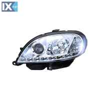 ΜΠΡΟΣΤΙΝΑ ΦΑΝΑΡΙΑ DIEDERICHS DRAGONLIGHT CITROEN SAXO 09/99>LED ΧΡΩΜΙΟ - 2 ΤΕΜΑΧΙΑ