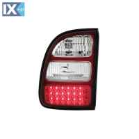 ΠΙΣΙΝΑ ΦΑΝΑΡΙΑ DECTANE TOYOTA RAV4 98>00 LED ΚΟΚΚΙΝΟ/ ΚΡΥΣΤΑΛΛΟ - 2 ΤΕΜΑΧΙΑ