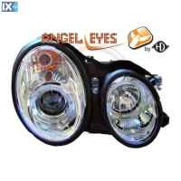 ΜΠΡΟΣΤΙΝΑ ΦΑΝΑΡΙΑ DIEDERICHS ANGEL EYES MERCEDES CLK W208 97>02 ΧΡΩΜΙΟ - 2 ΤΕΜΑΧΙΑ