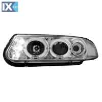 Φανάρια DECTANE Angel Eyes Rover 200 95-00 (Χρώμιο)