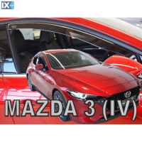 ΑΝΕΜΟΘΡΑΥΣΤΕΣ ΑΥΤΟΚΙΝΗΤΟΥ ΓΙΑ MAZDA 3 5D HB 2019> ΖΕΥΓΑΡΙ ΑΠΟ ΕΥΚΑΜΠΤΟ ΦΙΜΕ ΠΛΑΣΤΙΚΟ HEKO - 2 ΤΕΜ.