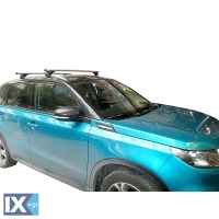 Kit Μπάρες Αλουμινίου NORDRIVE με Πόδια για Suzuki Vitara 5d 2015+ 2 τεμάχια