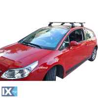 Kit Μπάρες Αλουμινίου NORDRIVE - Πόδια για Citroen C4 2005-2010 2 τεμάχια