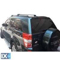 Kit Μπάρες Αλουμινίου - Πόδια WHISPBAR για Suzuki Grand Vitara 2005 - 2015 με flash railing 2 τεμάχια