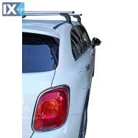 Kit Μπάρες Αλουμινίου - Πόδια για Fiat 500X 2015+ 2 τεμάχια