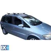 Kit Μπάρες MENABO Αλουμινίου - Πόδια για Opel Zafira 1999-2005 2 τεμάχια