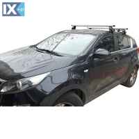 Kit Μπάρες Αλουμινίου ΜΕΝΑΒΟ - Πόδια για Kia Sportage 2010-2013 2 τεμάχια