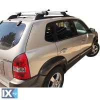 Kit Μπάρες MENABO Αλουμινίου - Πόδια για Hyundai Tucson 2004-2010 2 τεμάχια