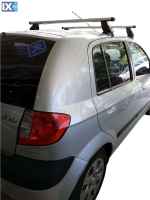 Kit Μπάρες Αλουμινίου MENABO - Πόδια για Hyundai Getz 2002-2008 2 τεμάχια