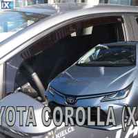 ΑΝΕΜΟΘΡΑΥΣΤΕΣ ΑΥΤΟΚΙΝΗΤΟΥ ΓΙΑ TOYOTA COROLLA XII 4D/5D 2018> ΖΕΥΓΑΡΙ ΑΠΟ ΕΥΚΑΜΠΤΟ ΦΙΜΕ ΠΛΑΣΤΙΚΟ HEKO - 2 ΤΕΜ.