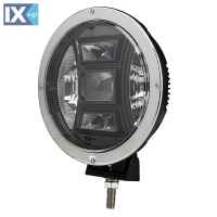 ΠΡΟΒΟΛΕΑΣ LED DRIVING ΧΡΩΜΙΟ 10-30V 70W 6400lm CREE LED ΣΤΡΟΓΓΥΛΟΣΟΣ 9'' ΙΝΤΣΩΝ