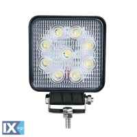 ΠΡΟΒΟΛΕΑΣ EPISTAR 10-30V 27W 2025lm CREE LED ΤΕΤΡΑΓΩΝΟΣ 128x110x58mm