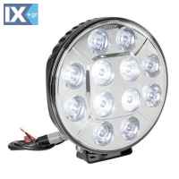 ΠΡΟΒΟΛΕΑΣ ORION 9>36V 12LED 120W 8.400LM 6.000K 215mm ΧΡΩΜΙΟ ΑΔΙΑΒΡΟΧΟΣ 1ΤΕΜ.