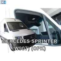 ΑΝΕΜΟΘΡΑΥΣΤΕΣ ΑΥΤΟΚΙΝΗΤΟΥ ΓΙΑ MERCEDES SPRINTER W907 2D 2018> ΚΟΝΤΟ ΖΕΥΓΑΡΙ ΑΠΟ ΕΥΚΑΜΠΤΟ ΦΙΜΕ ΠΛΑΣΤΙΚΟ HEKO - 2 ΤΕΜ.