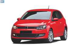 VW POLO HB 3D 2009>2014 ΧΕΡΟΥΛΙΑ ΠΟΡΤΑΣ ΧΡΩΜΙΟ ΜΕΤΑΛΛΙΚΑ 2 ΠΟΡΤΕΣ 2 ΤΕΜΑΧΙΑ