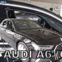 ΑΝΕΜΟΘΡΑΥΣΤΕΣ ΑΥΤΟΚΙΝΗΤΟΥ ΓΙΑ AUDI A6 (C8) 4D / AUDI A6 (C8) 5D AVANT 2018> ΖΕΥΓΑΡΙ ΑΠΟ ΕΥΚΑΜΠΤΟ ΦΙΜΕ ΠΛΑΣΤΙΚΟ HEKO - 2 ΤΕΜ.