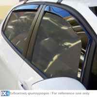 ΣΕΤ ΑΝΕΜΟΘΡΑΥΣΤΕΣ ΑΥΤΟΚΙΝΗΤΟΥ ΓΙΑ BMW X5 5D 2000-2006 / SSANGYONG CEO 2001+ ΑΠΟ ΕΥΚΑΜΠΤΟ ΦΙΜΕ ΠΛΑΣΤΙΚΟ HEKO - 4 ΤΕΜ.