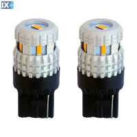 T20 10-30V 21w 1500lm 1.800K CANBUS ΧΩΡΙΣ ΠΟΛΙΚΟΤΗΤΑ ΛΕΥΚΟ LED CSP1860 2 ΤΕΜ.