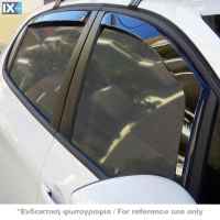 ΣΕΤ ΑΝΕΜΟΘΡΑΥΣΤΕΣ ΑΥΤΟΚΙΝΗΤΟΥ ΓΙΑ CITROEN C4 PICASSO 5D 2006-2013 ΑΠΟ ΕΥΚΑΜΠΤΟ ΦΙΜΕ ΠΛΑΣΤΙΚΟ HEKO - 4 ΤΕΜ.