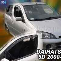 ΑΝΕΜΟΘΡΑΥΣΤΕΣ ΑΥΤΟΚΙΝΗΤΟΥ ΓΙΑ DAIHATSU YRV 5D 2000>2005 ΖΕΥΓΑΡΙ ΑΠΟ ΕΥΚΑΜΠΤΟ ΦΙΜΕ ΠΛΑΣΤΙΚΟ HEKO - 2 ΤΕΜ.