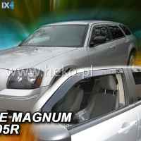 ΑΝΕΜΟΘΡΑΥΣΤΕΣ ΑΥΤΟΚΙΝΗΤΟΥ ΓΙΑ DODGE MAGNUM 5D 2005>2008 ΖΕΥΓΑΡΙ ΑΠΟ ΕΥΚΑΜΠΤΟ ΦΙΜΕ ΠΛΑΣΤΙΚΟ HEKO - 2 ΤΕΜ.