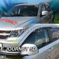 ΑΝΕΜΟΘΡΑΥΣΤΕΣ ΑΥΤΟΚΙΝΗΤΟΥ ΓΙΑ FIAT FREEMONT 5D 2011> / DODGE JOURNEY 5D 2008> ΖΕΥΓΑΡΙ ΑΠΟ ΕΥΚΑΜΠΤΟ ΦΙΜΕ ΠΛΑΣΤΙΚΟ HEKO - 2 ΤΕΜ.