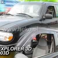 ΑΝΕΜΟΘΡΑΥΣΤΕΣ ΑΥΤΟΚΙΝΗΤΟΥ ΓΙΑ FORD EXPLORER 3D/5D 1995>2003 ΖΕΥΓΑΡΙ ΑΠΟ ΕΥΚΑΜΠΤΟ ΦΙΜΕ ΠΛΑΣΤΙΚΟ HEKO - 2 ΤΕΜ.