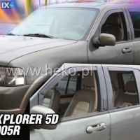 ΑΝΕΜΟΘΡΑΥΣΤΕΣ ΑΥΤΟΚΙΝΗΤΟΥ ΓΙΑ FORD EXPLORER 5D 2002>2005 ΖΕΥΓΑΡΙ ΑΠΟ ΕΥΚΑΜΠΤΟ ΦΙΜΕ ΠΛΑΣΤΙΚΟ HEKO - 2 ΤΕΜ.