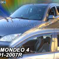 ΑΝΕΜΟΘΡΑΥΣΤΕΣ ΑΥΤΟΚΙΝΗΤΟΥ ΓΙΑ FORD MONDEO 4D/5D 2001-2007 ΖΕΥΓΑΡΙ ΑΠΟ ΕΥΚΑΜΠΤΟ ΦΙΜΕ ΠΛΑΣΤΙΚΟ HEKO - 2 ΤΕΜ.