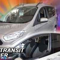 ΑΝΕΜΟΘΡΑΥΣΤΕΣ ΑΥΤΟΚΙΝΗΤΟΥ ΓΙΑ FORD TRANSIT COURIER 2D/4D 2014-2023 / TOURNEO COURIER 2/4D 2014-2023 ΑΠΟ ΕΥΚΑΜΠΤΟ ΦΙΜΕ ΠΛΑΣΤΙΚΟ HEKO - 2 ΤΕΜ.