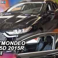 ΑΝΕΜΟΘΡΑΥΣΤΕΣ ΑΥΤΟΚΙΝΗΤΟΥ ΓΙΑ FORD MONDEO 5D (COMBI/HTB) 2015 ΖΕΥΓΑΡΙ ΑΠΟ ΕΥΚΑΜΠΤΟ ΦΙΜΕ ΠΛΑΣΤΙΚΟ HEKO - 2 ΤΕΜ.