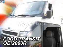 ΑΝΕΜΟΘΡΑΥΣΤΕΣ ΑΥΤΟΚΙΝΗΤΟΥ ΓΙΑ FORD TRANSIT 2D 2000-2006 (T300 ΑΝΩ ΜΕΡΟΣ) ΖΕΥΓΑΡΙ ΑΠΟ ΕΥΚΑΜΠΤΟ ΦΙΜΕ ΠΛΑΣΤΙΚΟ HEKO - 2 ΤΕΜ.