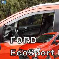 ΑΝΕΜΟΘΡΑΥΣΤΕΣ ΑΥΤΟΚΙΝΗΤΟΥ ΓΙΑ FORD ECOSPORT 5D 2014>2018> ΖΕΥΓΑΡΙ ΑΠΟ ΕΥΚΑΜΠΤΟ ΦΙΜΕ ΠΛΑΣΤΙΚΟ HEKO - 2 ΤΕΜ.