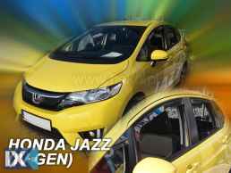 ΣΕΤ ΑΝΕΜΟΘΡΑΥΣΤΕΣ ΑΥΤΟΚΙΝΗΤΟΥ ΓΙΑ HONDA JAZZ IV 5D 2013> ΑΠΟ ΕΥΚΑΜΠΤΟ ΦΙΜΕ ΠΛΑΣΤΙΚΟ HEKO - 4 ΤΕΜ.