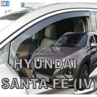 ΑΝΕΜΟΘΡΑΥΣΤΕΣ ΑΥΤΟΚΙΝΗΤΟΥ ΓΙΑ HYUNDAI SANTA FE IV 5D 2018> ΖΕΥΓΑΡΙ ΑΠΟ ΕΥΚΑΜΠΤΟ ΦΙΜΕ ΠΛΑΣΤΙΚΟ HEKO - 2 ΤΕΜ.