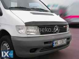 ΑΝΕΜΟΘΡΑΥΣΤΗΣ ΚΑΠΩ ΑΥΤΟΚΙΝΗΤΟΥ ΓΙΑ MERCEDES VITO/VIANO 1996-2003 ΑΠΟ ΕΥΚΑΜΠΤΟ ΦΙΜΕ ΠΛΑΣΤΙΚΟ HEKO - 1 ΤΕΜ.