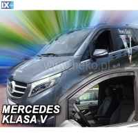 ΑΝΕΜΟΘΡΑΥΣΤΕΣ ΑΥΤΟΚΙΝΗΤΟΥ ΓΙΑ MERCEDES VITO KLAS V W447 2014> ΖΕΥΓΑΡΙ ΑΠΟ ΕΥΚΑΜΠΤΟ ΦΙΜΕ ΠΛΑΣΤΙΚΟ HEKO - 2 ΤΕΜ.