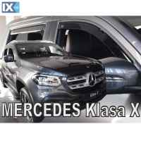 MERCEDES X-KLAS W470 4D 2017> ΣΕΤ ΑΝΕΜΟΘΡΑΥΣΤΕΣ ΑΥΤΟΚΙΝΗΤΟΥ ΑΠΟ ΕΥΚΑΜΠΤΟ ΦΙΜΕ ΠΛΑΣΤΙΚΟ HEKO - 4 ΤΕΜ.