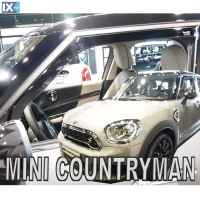 ΑΝΕΜΟΘΡΑΥΣΤΕΣ ΑΥΤΟΚΙΝΗΤΟΥ ΓΙΑ MINI COUNTRYMAN F60 II 5D 2017> ΖΕΥΓΑΡΙ ΑΠΟ ΕΥΚΑΜΠΤΟ ΦΙΜΕ ΠΛΑΣΤΙΚΟ HEKO - 2 ΤΕΜ.