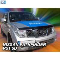 NISSAN NAVARA D40 2004-2010 / PATHFINDER 5D 2005-2012 ΜΠΡΟΣΤΙΝΟΣ ΑΝΕΜΟΘΡΑΥΣΤΗΣ ΚΑΠΩ ΑΥΤΟΚΙΝΗΤΟΥ ΑΠΟ ΕΥΚΑΜΠΤΟ ΦΙΜΕ ΠΛΑΣΤΙΚΟ HEKO - 1 ΤΕΜ.