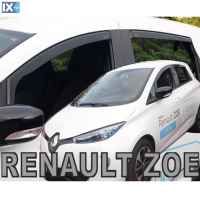 ΣΕΤ ΑΝΕΜΟΘΡΑΥΣΤΕΣ ΑΥΤΟΚΙΝΗΤΟΥ ΓΙΑ RENAULT ZOE 5D 2012> ΑΠΟ ΕΥΚΑΜΠΤΟ ΦΙΜΕ ΠΛΑΣΤΙΚΟ HEKO - 4 ΤΕΜ.