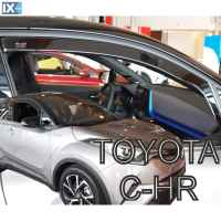 ΑΝΕΜΟΘΡΑΥΣΤΕΣ ΑΥΤΟΚΙΝΗΤΟΥ ΓΙΑ TOYOTA C-HR 5D 2016> ΖΕΥΓΑΡΙ ΑΠΟ ΕΥΚΑΜΠΤΟ ΦΙΜΕ ΠΛΑΣΤΙΚΟ HEKO - 2 ΤΕΜ.