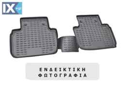 MERCEDES C CLASS W204 2007-2014 (2Η ΣΕΙΡΑ ΚΑΘΙΣΜΑΤΩΝ) ΜΑΡΚΕ ΠΑΤΑΚΙΑ ΣΕ ΣΚΑΦΗ TPE ΛΑΣΤΙΧΟ ΣΕ ΜΑΥΡΟ ΧΡΩΜΑ NOVLINE - 2 ΤΕΜ.