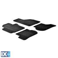 VOLKSWAGEN GOLF V 3D / 5D 11/2003-10/2008 / GOLF VI 3D / 5D 11/2008-2012 / VW GOLF VI VARIANT 2009-2013 / VW JETTA 2005-2011 / VW SCIROCCO 2008-2017 ΜΑΡΚΕ ΠΑΤΑΚΙΑ ΛΑΣΤΙΧΟ SUMISURA ΣΕ ΜΑΥΡΟ ΧΡΩΜΑ ME ΚΟΥΜΠΩΜΑΤΑ LAMPA - 4 ΤΕΜ.