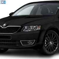 SKODA OCTAVIA 3 A7 4D/SW 2013>2020 ΔΑΧΤΥΛΙΔΙΑ ΦΩΤΩΝ ΟΜΙΧΛΗΣ ΧΡΩΜΙΟ ΜΕΤΑΛΛΙΚΑ