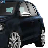 VW GOLF 6 5D 2010>2013 ΚΑΠΑΚΙΑ ΚΑΘΡΕΠΤΩΝ ΧΡΩΜΙΟ ΜΕΤΑΛΛΙΚΑ 2 ΤΕΜΑΧΙΑ