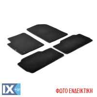 KIA RIO 3D 09/2011-14/2012 / KIA RIO 5D 09/2011-03/2017 ΜΑΡΚΕ ΠΑΤΑΚΙΑ EXECUTIVE ΜΟΚΕΤΑ ΣΕ ΜΑΥΡΟ ΧΡΩΜΑ ΜΕ ΚΟΥΜΠΩΜΑΤΑ LAMPA - 4 ΤΕΜ.