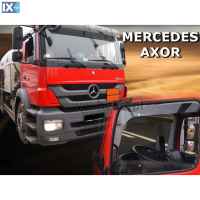 ΑΝΕΜΟΘΡΑΥΣΤΕΣ ΦΟΡΤΗΓΟΥ ΓΙΑ MERCEDES 817 2D 1991> /AXOR 2D 2001> ΖΕΥΓΑΡΙ ΑΠΟ ΕΥΚΑΜΠΤΟ ΦΙΜΕ ΠΛΑΣΤΙΚΟ HEKO - 2 ΤΕΜ.