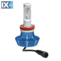 H8 10-30V 6.500K 4.000lm 25W PGJ19-1 HALO LED 8LED ZES CHIPS 1ΤΕΜ